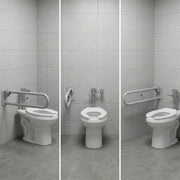 iCare Hinged Swing Arm 800mm - Gloss White