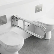 iCare Hinged Swing Arm 800mm - Stainless Steel