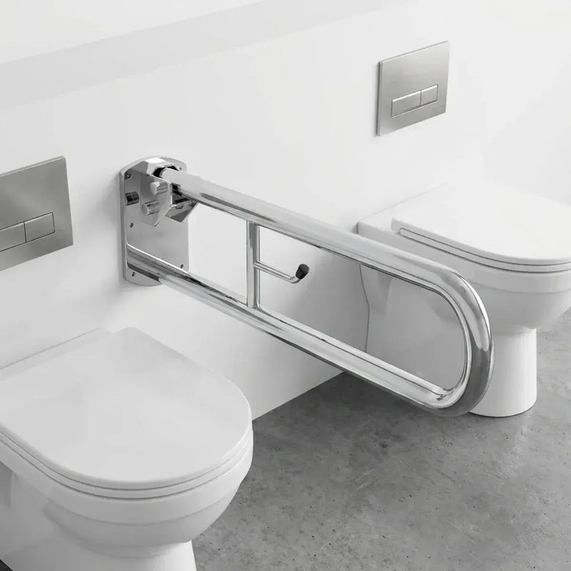 iCare Hinged Swing Arm 800mm - Stainless Steel