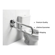 iCare Hinged Swing Arm 800mm - Stainless Steel