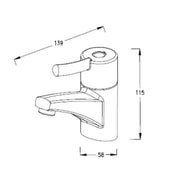 ICare Shower Bathroom Pack, Raised Toilet, Chair, Shower, Basin and Basin Mixer