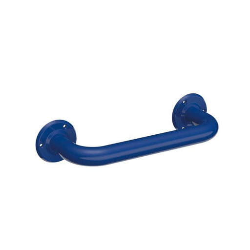 Icare Straight 300mm Grab Rail, Blue - Stainless Steel