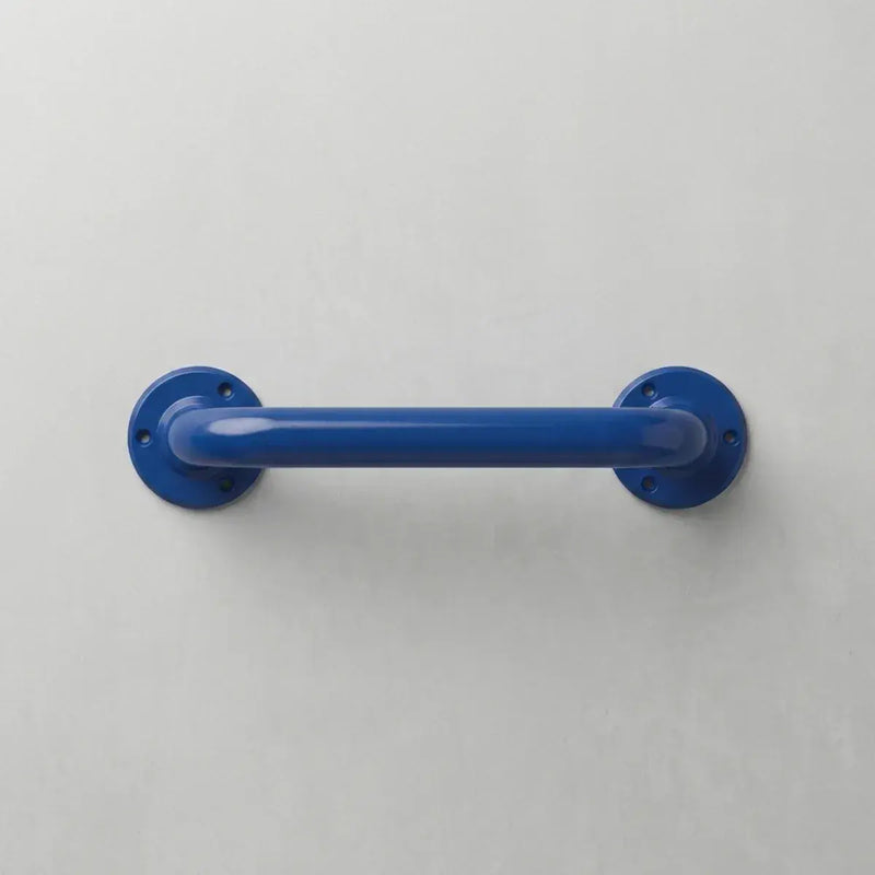 Icare Straight 300mm Grab Rail, Blue - Stainless Steel