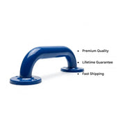 Icare Straight 300mm Grab Rail, Blue - Stainless Steel