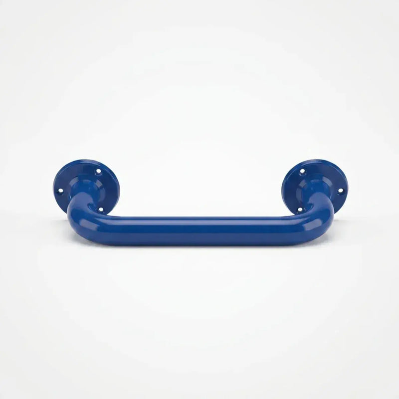 Icare Straight 300mm Grab Rail, Blue - Stainless Steel