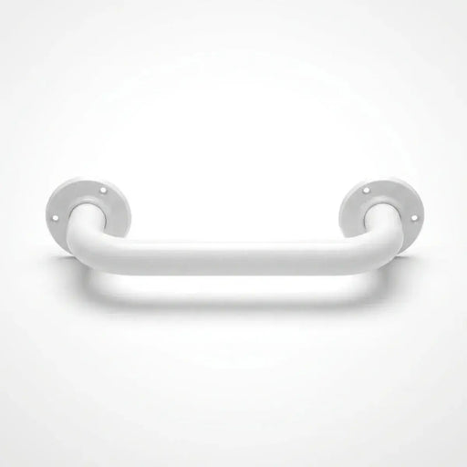 Icare Straight 300mm Grab Rail, Gloss White - Stainless Steel
