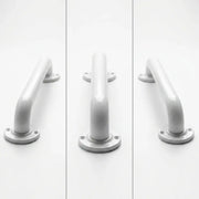 Icare Straight 300mm Grab Rail, Gloss White - Stainless Steel