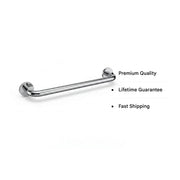 Icare Straight 300mm Grab Rail, Polished Stainless Steel