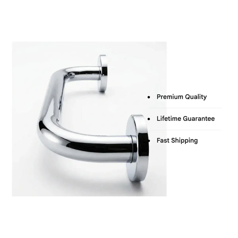 Icare Straight 300mm Grab Rail, Polished Stainless Steel