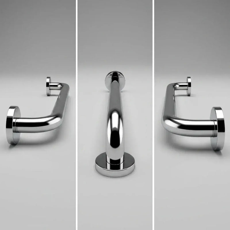Icare Straight 300mm Grab Rail, Polished Stainless Steel