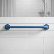 Icare Straight 600mm Grab Rail, Blue - Stainless Steel