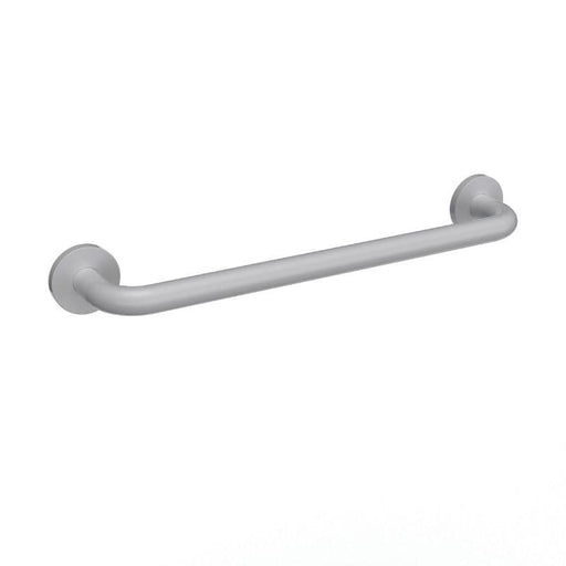 Icare Straight 600mm Grab Rail, Gloss White - Stainless Steel