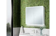 Icari 600mm 2 Door LED Mirrored Cabinet