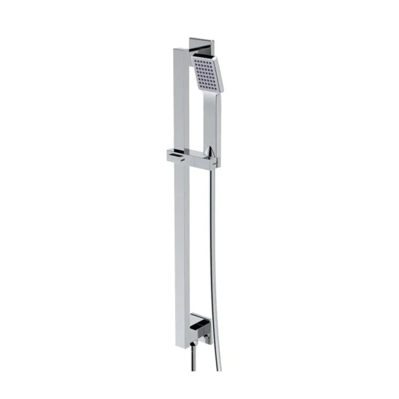 Land Square Concealed Shower Valve & Kit Pack 2 - Chrome