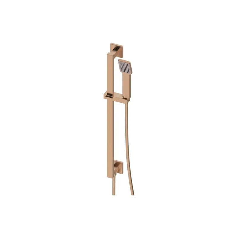 Land Square Concealed Shower Valve & Kit Pack 3 - Brushed Bronze