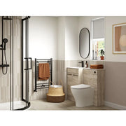 Lavello 1000mm L-Shape Furniture Pack (Right Hand) - Oak | Inc. Cistern & Basin Top