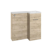 Lavello 900mm F/S L-Shape Pack & Basin (RH) - Oak