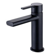 Leo 600mm Basin Unit & Tall Unit Pack with Tap - Matt Black