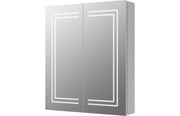 Levante 600mm 2 Door LED Mirrored Cabinet