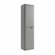 Libras 350mm 2 Door Wall Hung Tall Unit, Matt Grey