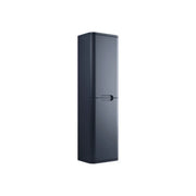 Libras 350mm 2 Door Wall Hung Tall Unit, Matt Indigo
