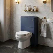 Libras 550mm Floor Standing WC Unit, Matt Indigo