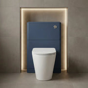 Libras 550mm Floor Standing WC Unit, Matt Indigo