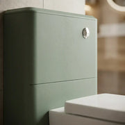Libras 550mm Floor Standing WC Unit, Matt Sage Green