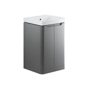 Libras Bathroom Pack with Freestanding Bath, 1 Tap Hole Basin Unit, Taps & Toilet