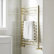 Libras Green & Gold Vanity Bathroom Pack with Super Strength Bath