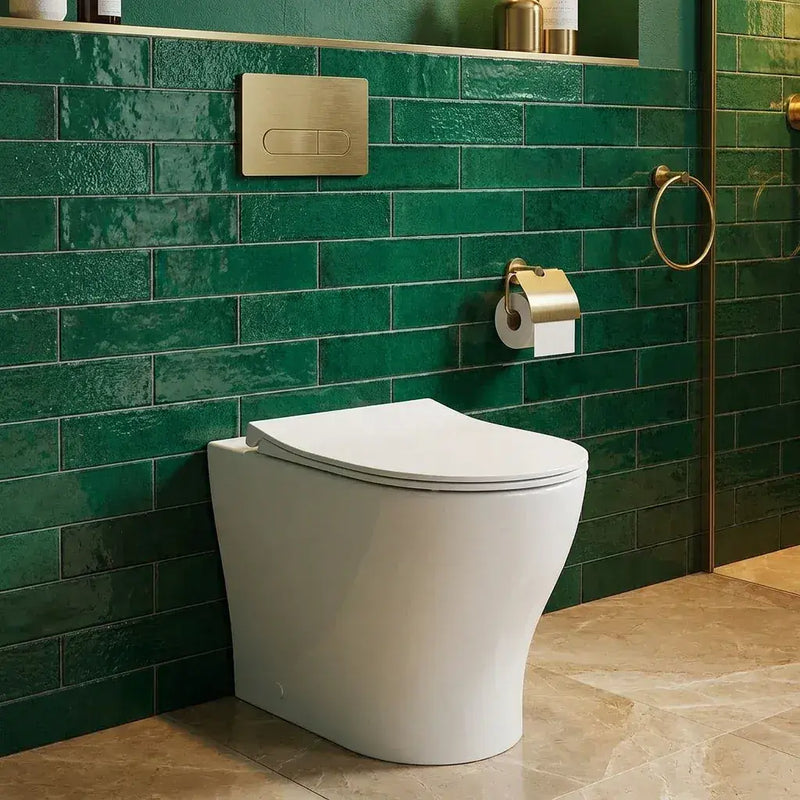 Lile Rimless Back To Wall Toilet With Soft Close Seat