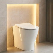 Lile Rimless Back To Wall Toilet With Soft Close Seat