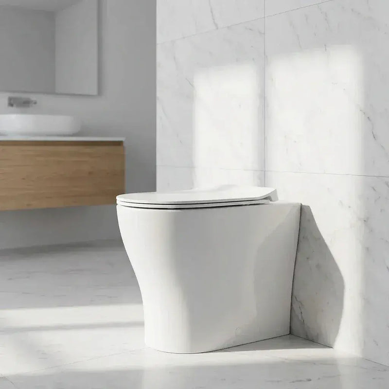Lile Rimless Back To Wall Toilet With Soft Close Seat
