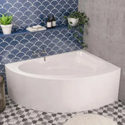 Lundy Corner Bath Pack, Toilet, Basin Unit, Taps and Mixer Shower Pack
