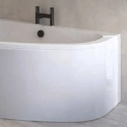 Lundy Corner Bath Pack, Toilet, Basin Unit, Taps and Mixer Shower Pack
