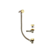 Lundy Corner Bath with Bath Screen, Toilet, Basin, Taps, Wastes and Dual Shower