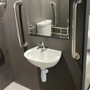 Luxury Doc M Pack with Stainless Steel Rails and Push Button Flush Cistern  Close Coupled