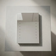 Mabel 700x500mm Rectangle - Battery - LED Mirror