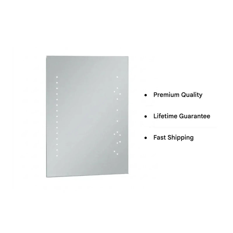 Mabel 700x500mm Rectangle - Battery - LED Mirror