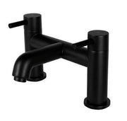 Maira Deck Mounted Bath Filler Tap, Matt Black
