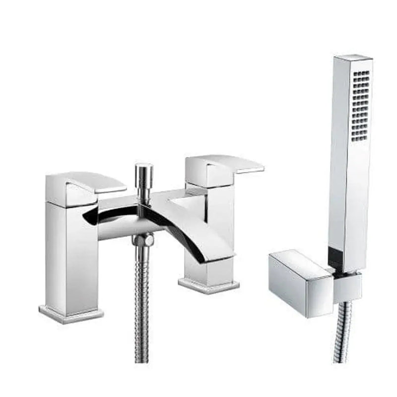 Malin 1800x700 Bath and Vanity Unit Bathroom Pack with Taps & Wastes