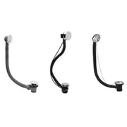 Malin 1800x700 Bath and Vanity Unit Bathroom Pack with Taps & Wastes