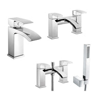 Malin Vanity Unit, 1750x750 Bath & Toilet Set with Taps