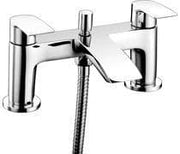 Mataro Bath Shower Mixer Tap, Chrome, Modern Lever Style