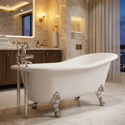 Maynard Freestanding Bath, 1530 x 760mm 2 Tap Holes