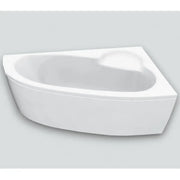Merrill 1500 x 950mm Offset Corner Bath Left or Right Hand inc Legs & Fixings - Left Hand / No