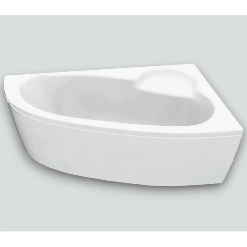 Merrill 1500 x 950mm Offset Corner Bath Left or Right Hand inc Legs & Fixings - Left Hand / No