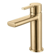 Mini Makeover Bathroom Pack, Brushed Brass, Taps, Wastes and Towel Warmer