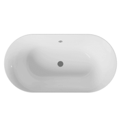 Minuet 1500mm AquaKast Freestanding Bath Reinforced Stone Resin & Acrylic