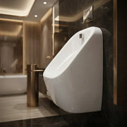Modern Ceramic Urinal Bowl Only - For Exposed or Concealed Pipework